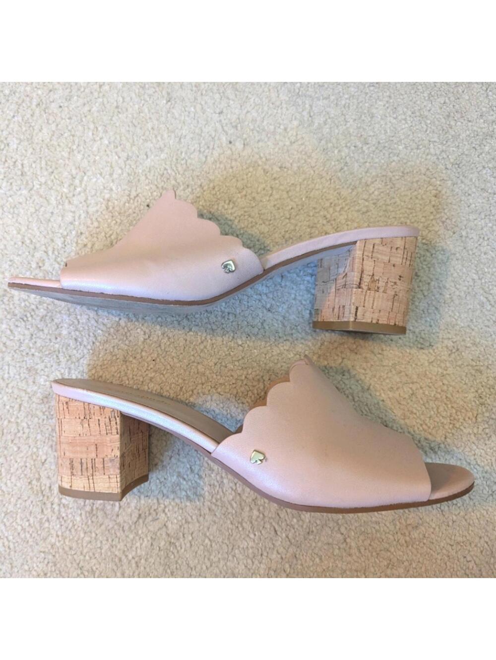 Kate SpadeWarren Scalloped Slip on Sandals